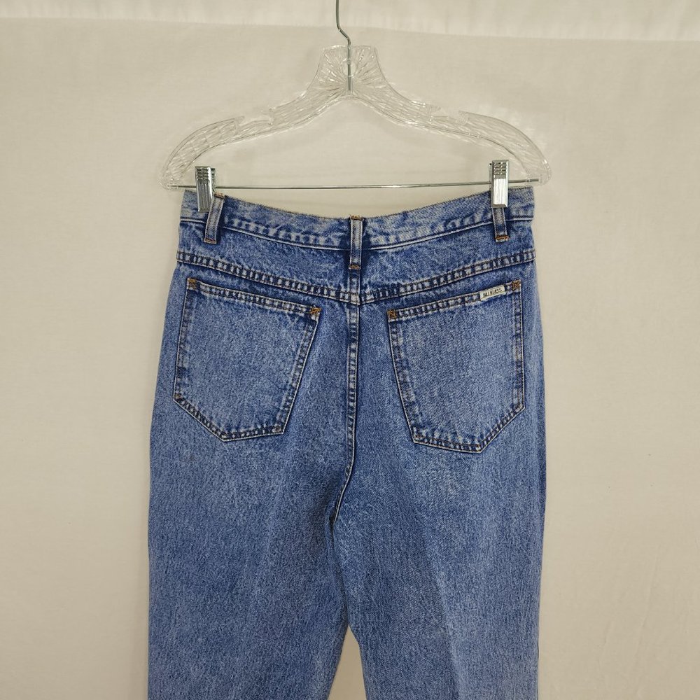 VINTAGE Bill Blass High Rise Relaxed Fit Mom Jeans Size 14 100% Cotton Exc. Cond - Picture 6 of 16